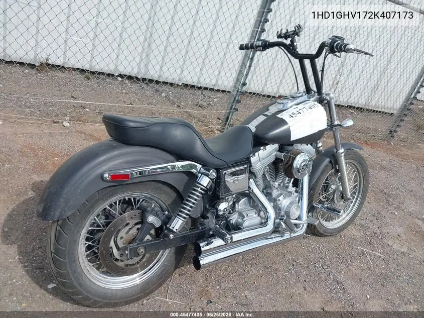 2002 Harley-Davidson Fxd VIN: 1HD1GHV172K407173 Lot: 45477405