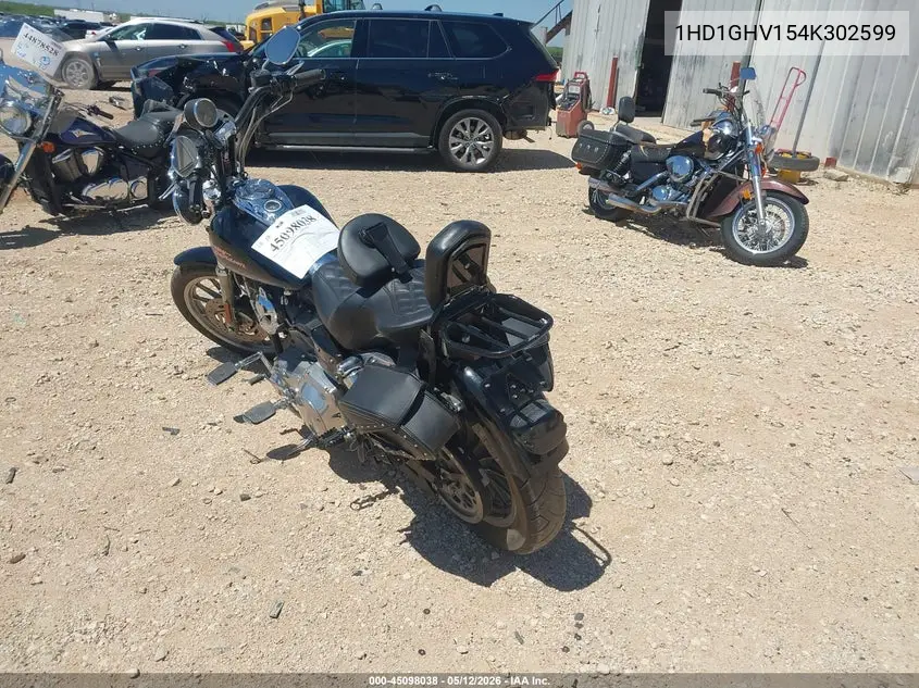 2004 Harley-Davidson Fxd VIN: 1HD1GHV154K302599 Lot: 45098038