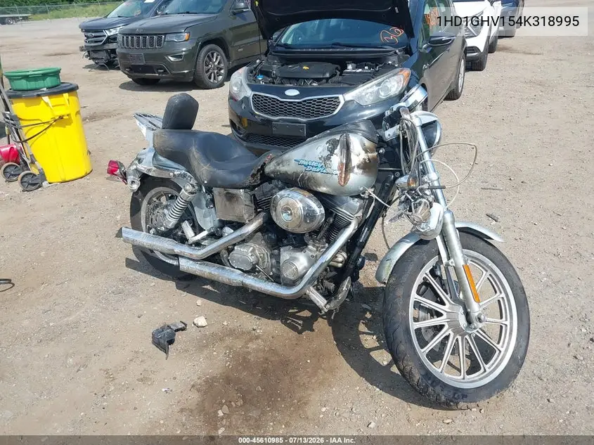 2004 Harley-Davidson Fxd VIN: 1HD1GHV154K318995 Lot: 45610985