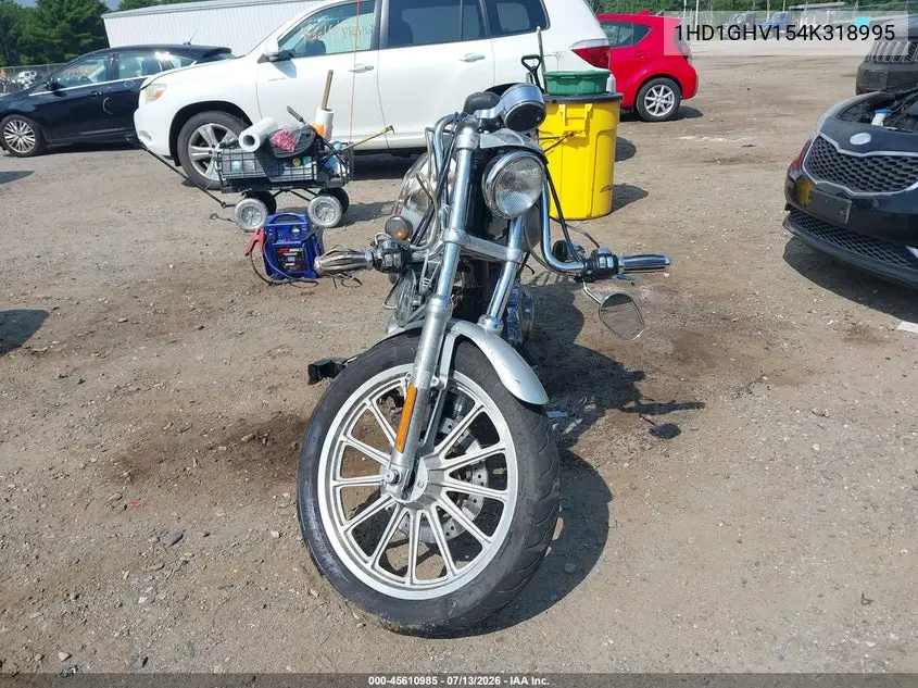 2004 Harley-Davidson Fxd VIN: 1HD1GHV154K318995 Lot: 45610985