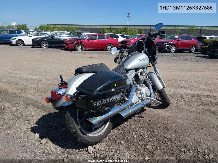 2006 Harley-Davidson Fxdi VIN: 1HD1GM1126K327686 Lot: 45134227