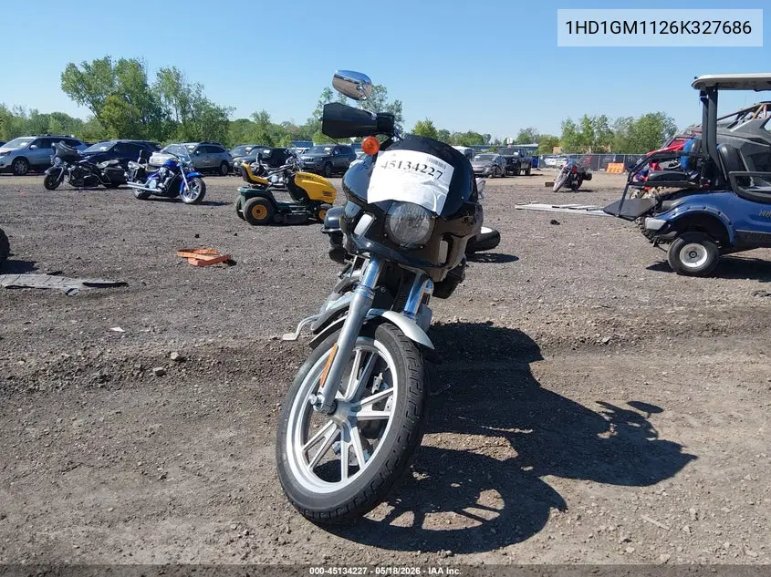 2006 Harley-Davidson Fxdi VIN: 1HD1GM1126K327686 Lot: 45134227