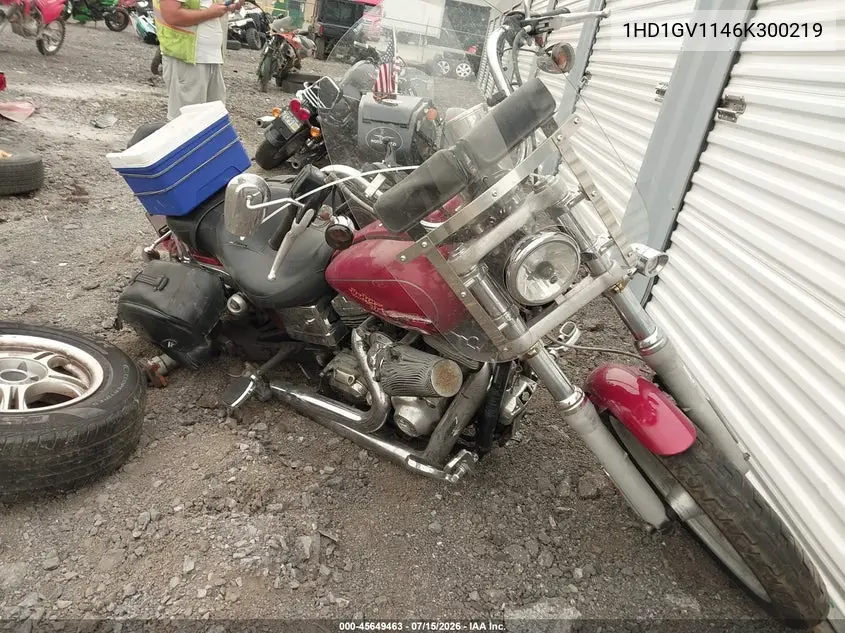 2006 Harley-Davidson Fxdci VIN: 1HD1GV1146K300219 Lot: 45649463