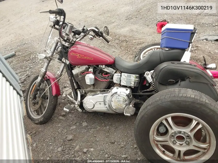 2006 Harley-Davidson Fxdci VIN: 1HD1GV1146K300219 Lot: 45649463