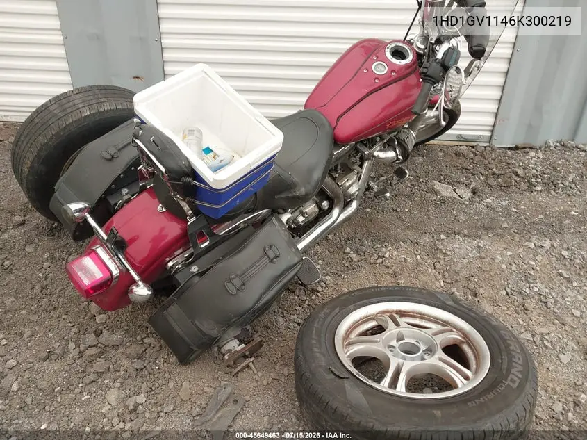 2006 Harley-Davidson Fxdci VIN: 1HD1GV1146K300219 Lot: 45649463