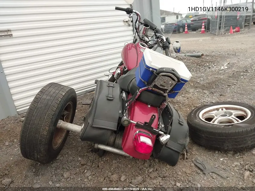 2006 Harley-Davidson Fxdci VIN: 1HD1GV1146K300219 Lot: 45649463