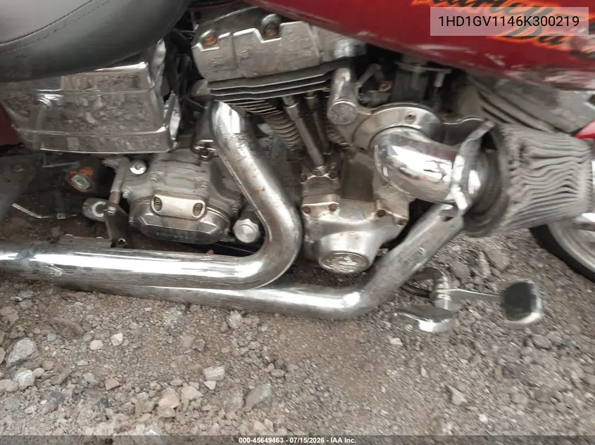 2006 Harley-Davidson Fxdci VIN: 1HD1GV1146K300219 Lot: 45649463