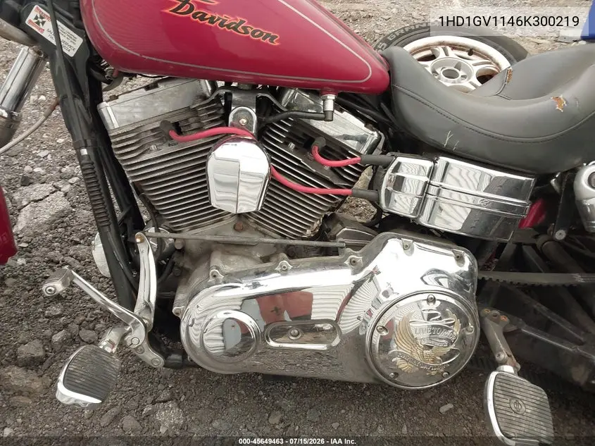 2006 Harley-Davidson Fxdci VIN: 1HD1GV1146K300219 Lot: 45649463