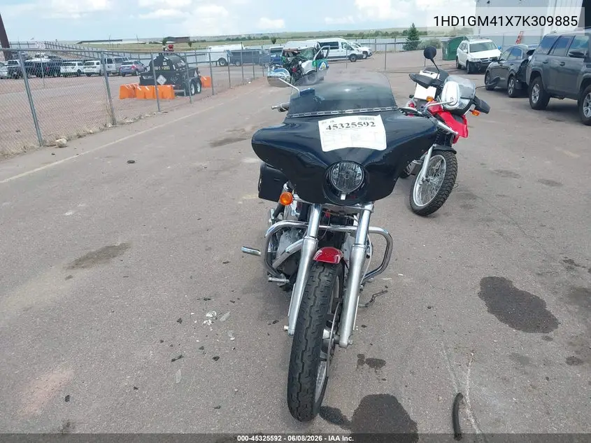 2007 Harley-Davidson Fxd VIN: 1HD1GM41X7K309885 Lot: 45325592