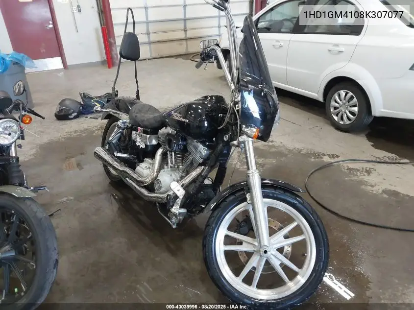 2008 Harley-Davidson Fxd VIN: 1HD1GM4108K307077 Lot: 43039996