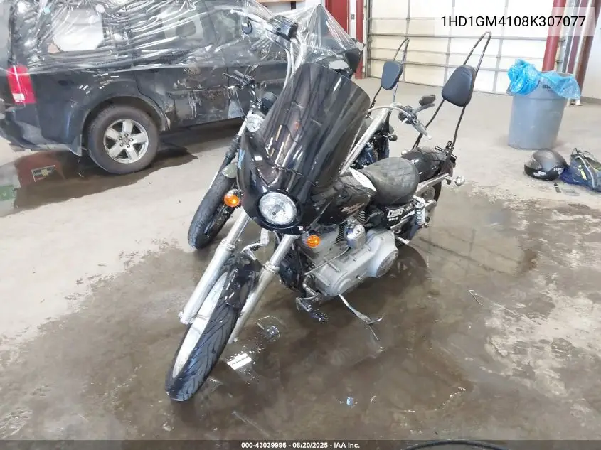 2008 Harley-Davidson Fxd VIN: 1HD1GM4108K307077 Lot: 43039996