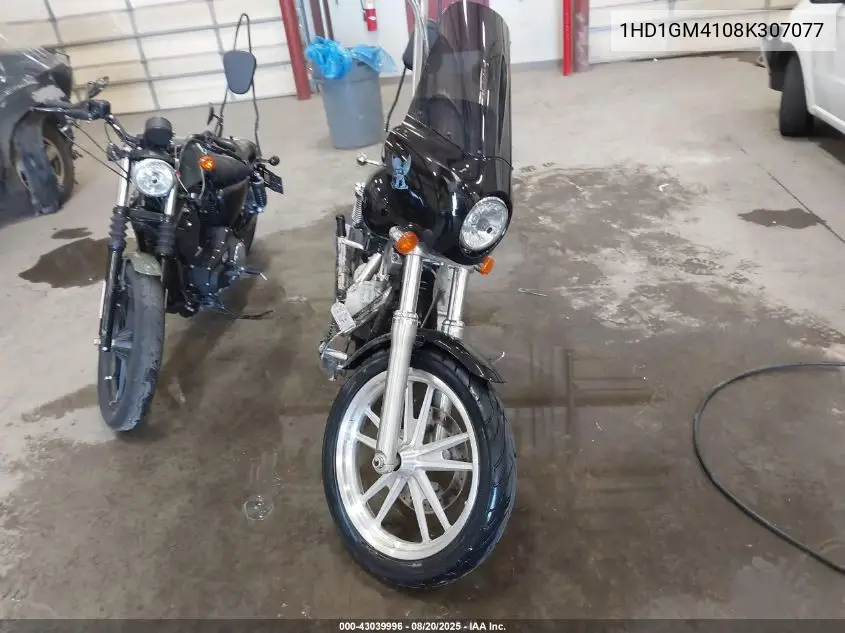 2008 Harley-Davidson Fxd VIN: 1HD1GM4108K307077 Lot: 43039996
