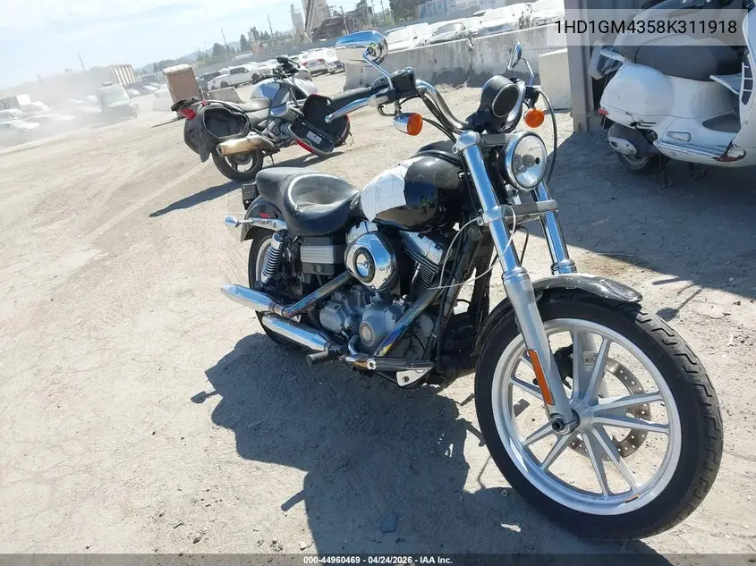 2008 Harley-Davidson Fxd VIN: 1HD1GM4358K311918 Lot: 44960469