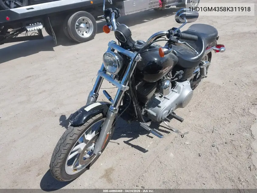 2008 Harley-Davidson Fxd VIN: 1HD1GM4358K311918 Lot: 44960469