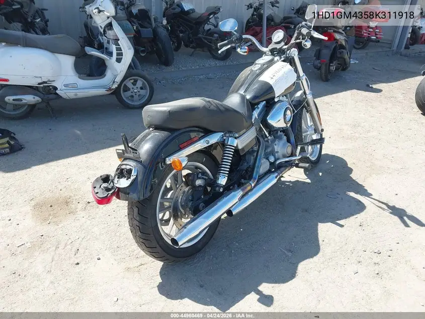 2008 Harley-Davidson Fxd VIN: 1HD1GM4358K311918 Lot: 44960469