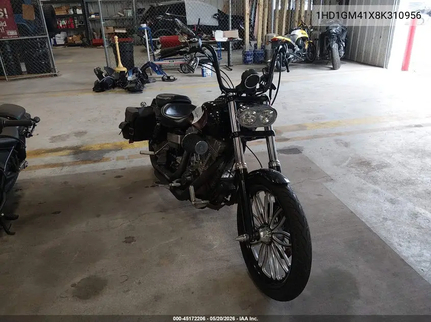 2008 Harley-Davidson Fxd VIN: 1HD1GM41X8K310956 Lot: 45172206