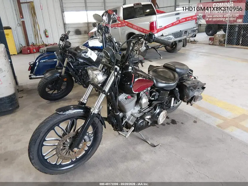 2008 Harley-Davidson Fxd VIN: 1HD1GM41X8K310956 Lot: 45172206