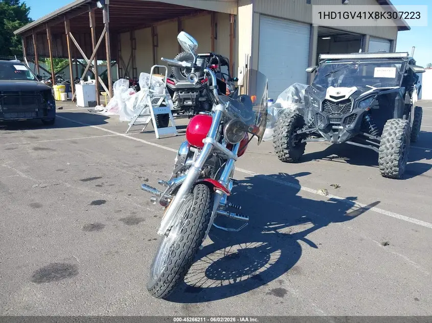 2008 Harley-Davidson Fxdc Daytona Custom VIN: 1HD1GV41X8K307223 Lot: 45266211