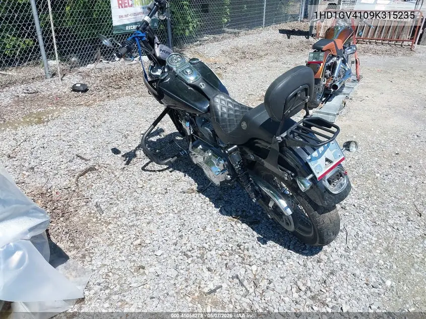 2009 Harley-Davidson Fxdc VIN: 1HD1GV4109K315235 Lot: 45058278