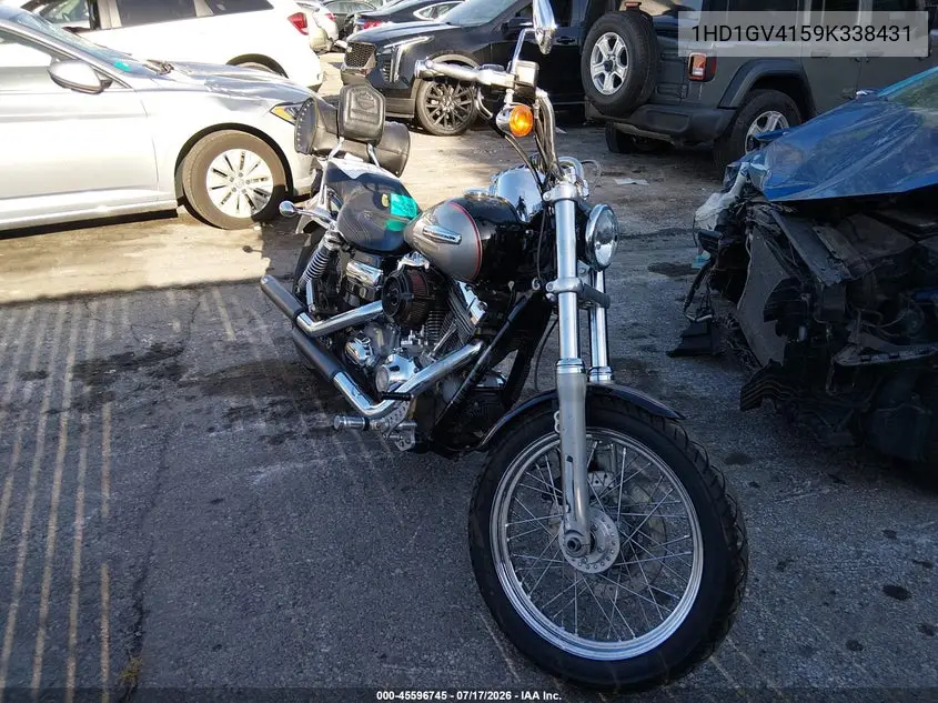 2009 Harley-Davidson Fxdc VIN: 1HD1GV4159K338431 Lot: 45596745