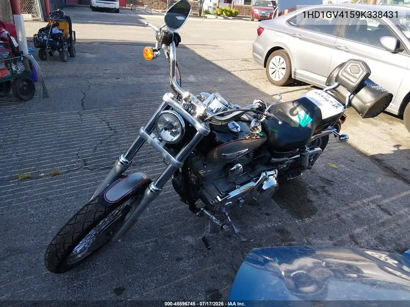 2009 Harley-Davidson Fxdc VIN: 1HD1GV4159K338431 Lot: 45596745