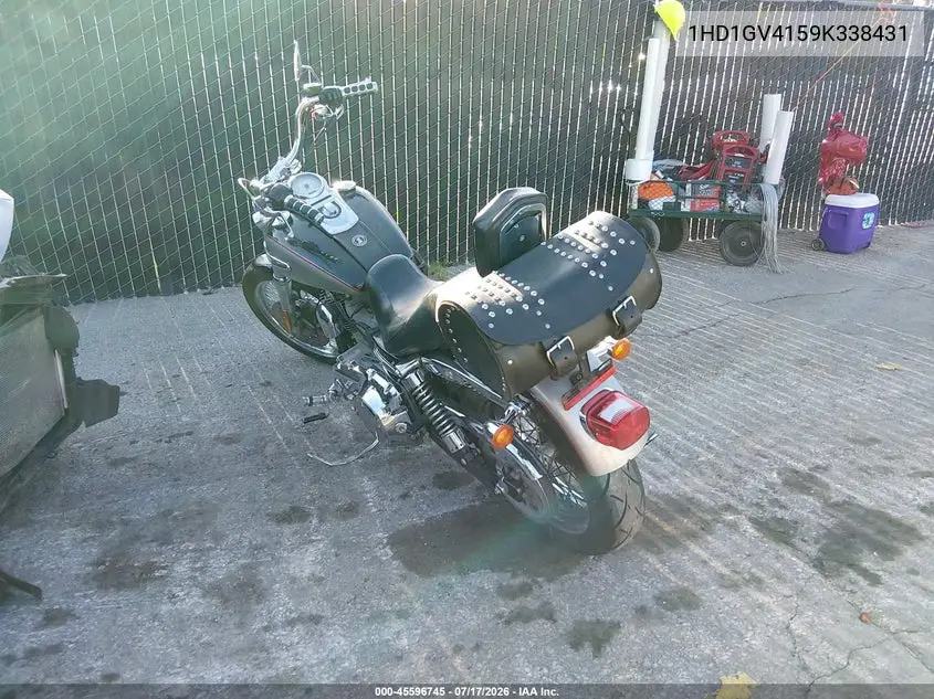 2009 Harley-Davidson Fxdc VIN: 1HD1GV4159K338431 Lot: 45596745