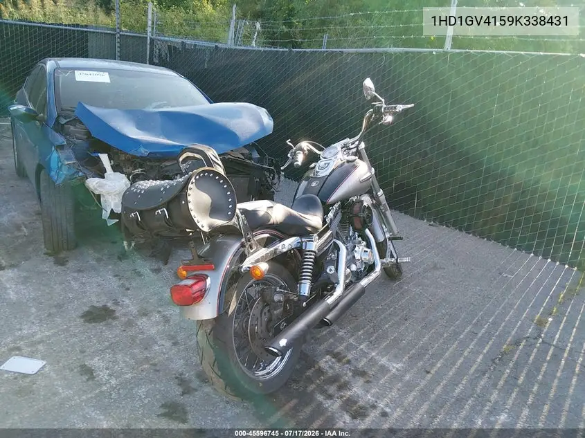 2009 Harley-Davidson Fxdc VIN: 1HD1GV4159K338431 Lot: 45596745