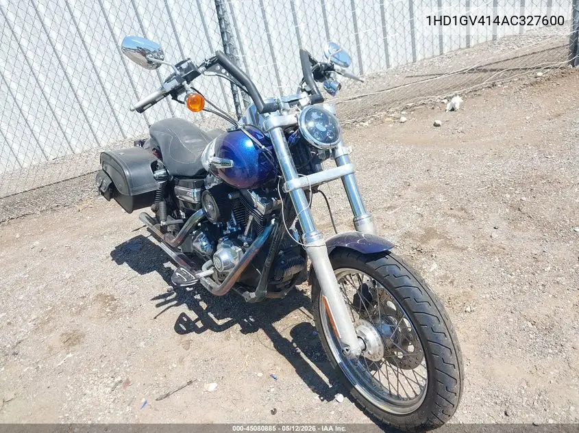 2010 Harley-Davidson Fxdc VIN: 1HD1GV414AC327600 Lot: 45080885