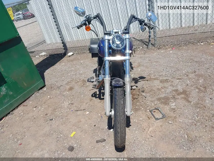 2010 Harley-Davidson Fxdc VIN: 1HD1GV414AC327600 Lot: 45080885