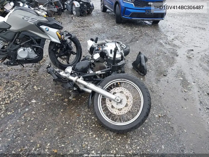 2011 Harley-Davidson Fxdc VIN: 1HD1GV414BC306487 Lot: 45440254