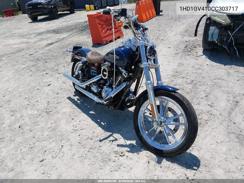2012 Harley-Davidson Fxdc Dyna Super Glide VIN: 1HD1GV410CC303717 Lot: 45565740
