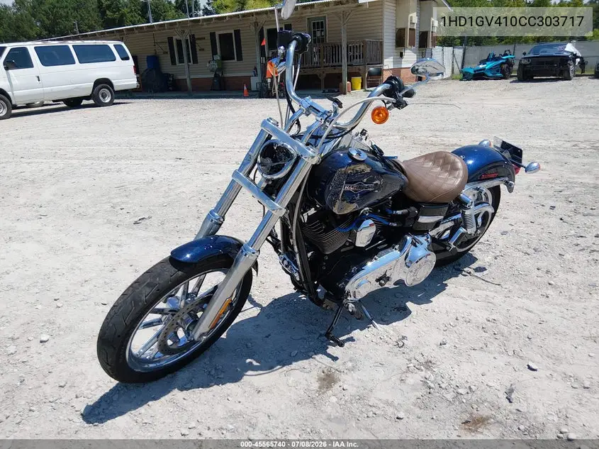 2012 Harley-Davidson Fxdc Dyna Super Glide VIN: 1HD1GV410CC303717 Lot: 45565740