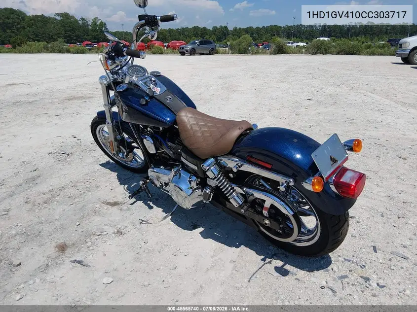 2012 Harley-Davidson Fxdc Dyna Super Glide VIN: 1HD1GV410CC303717 Lot: 45565740