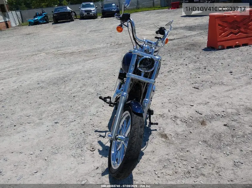 2012 Harley-Davidson Fxdc Dyna Super Glide VIN: 1HD1GV410CC303717 Lot: 45565740