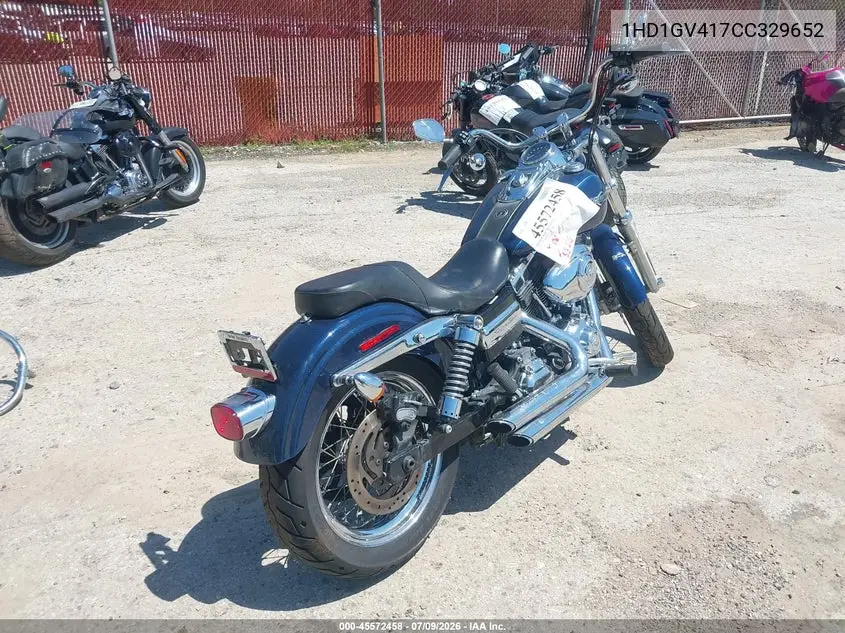 2012 Harley-Davidson Fxdc Dyna Super Glide VIN: 1HD1GV417CC329652 Lot: 45572458