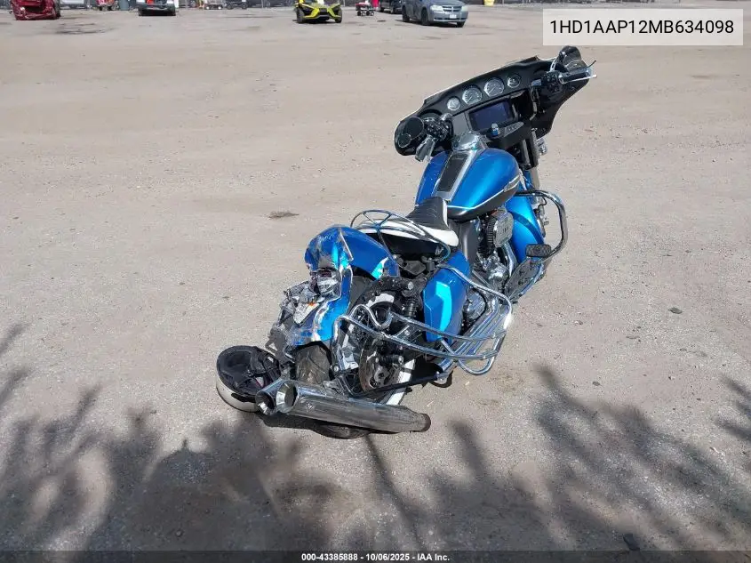 2021 Harley-Davidson Flh VIN: 1HD1AAP12MB634098 Lot: 43385888