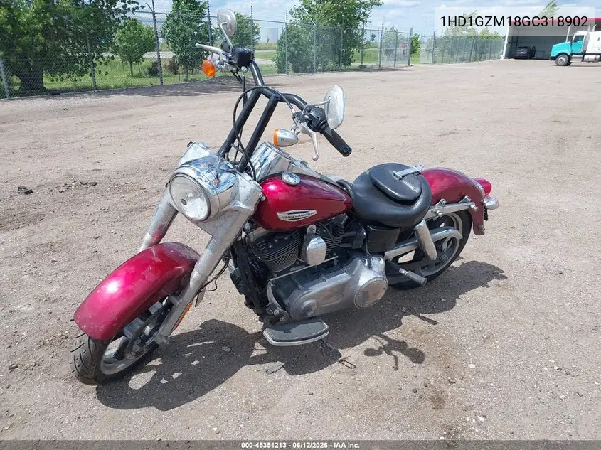 2016 Harley-Davidson Fld Switchback VIN: 1HD1GZM18GC318902 Lot: 45351213