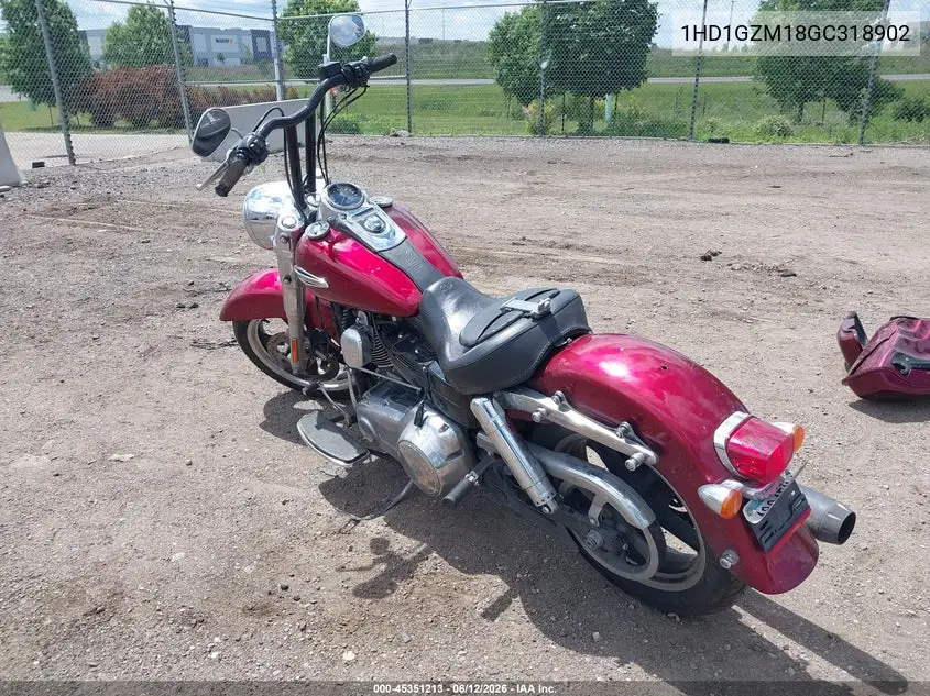 2016 Harley-Davidson Fld Switchback VIN: 1HD1GZM18GC318902 Lot: 45351213