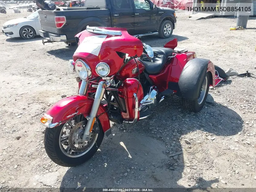 2013 Harley-Davidson Flhtcutg Tri Glide Ultra Classic VIN: 1HD1MAM15DB854105 Lot: 44922159