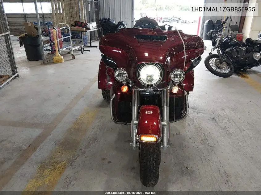 2016 Harley-Davidson Flhtcutg Tri Glide Ultra VIN: 1HD1MAL1XGB856955 Lot: 44885494