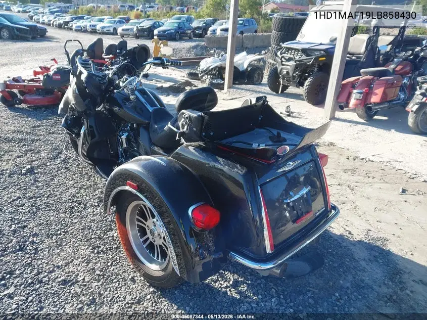 2020 Harley-Davidson Flhtcutg VIN: 1HD1MAF19LB858430 Lot: 45087344