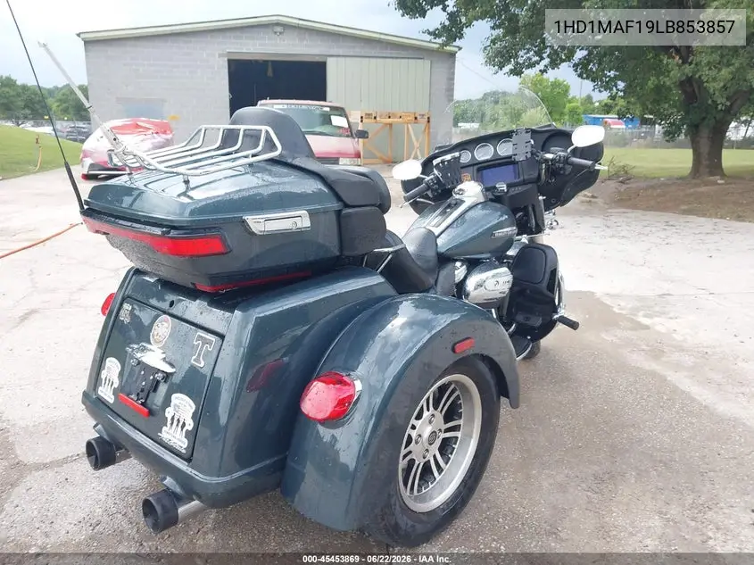 2020 Harley-Davidson Flhtcutg VIN: 1HD1MAF19LB853857 Lot: 45453869