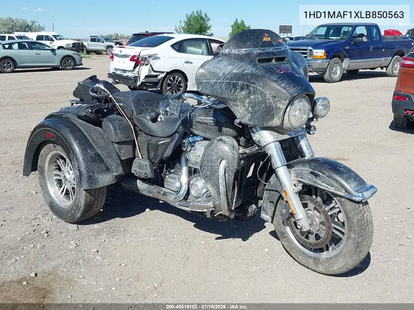 2020 Harley-Davidson Flhtcutg VIN: 1HD1MAF1XLB850563 Lot: 45516102