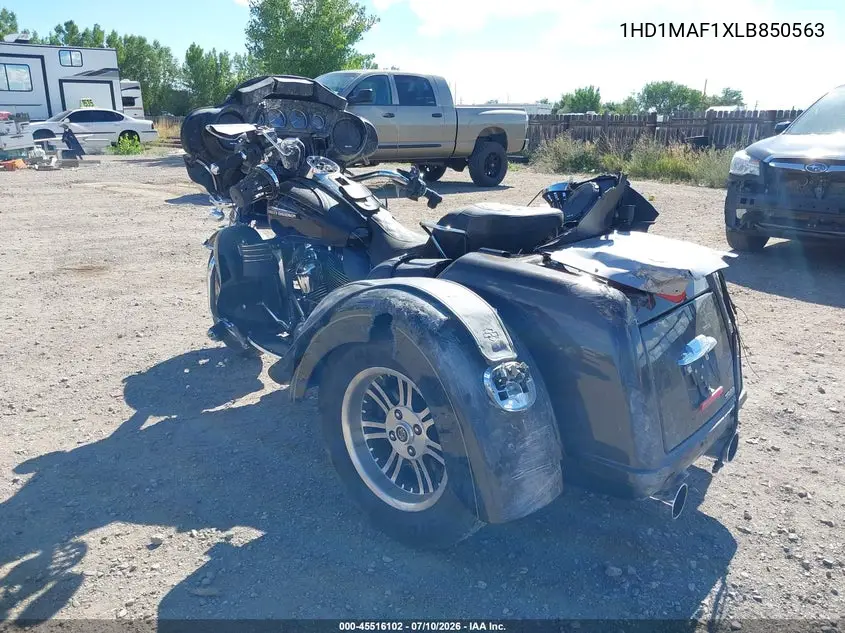 2020 Harley-Davidson Flhtcutg VIN: 1HD1MAF1XLB850563 Lot: 45516102