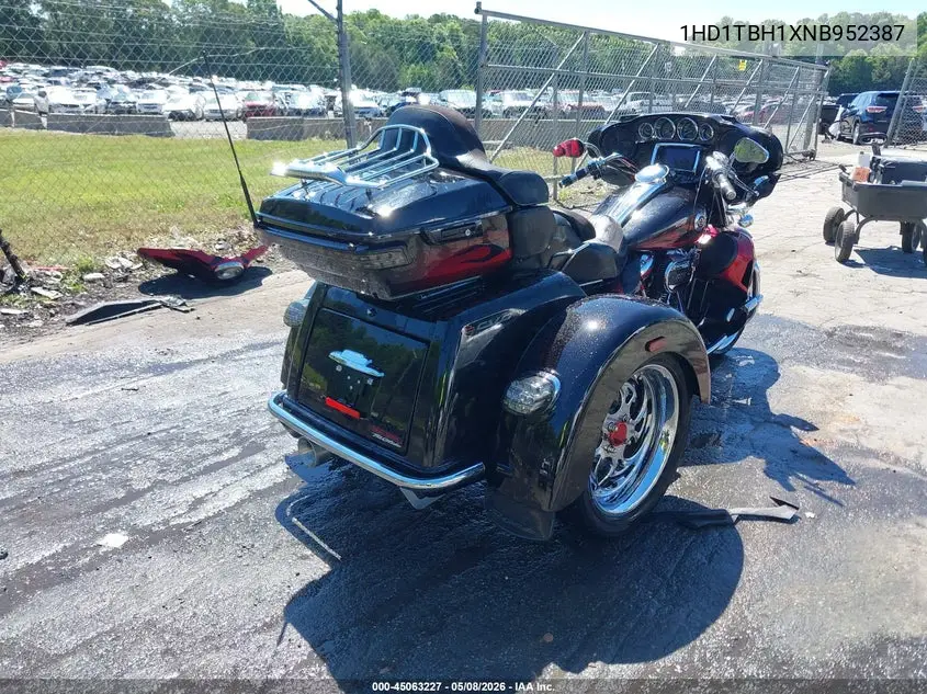 2022 Harley-Davidson Flhtcutgse VIN: 1HD1TBH1XNB952387 Lot: 45063227