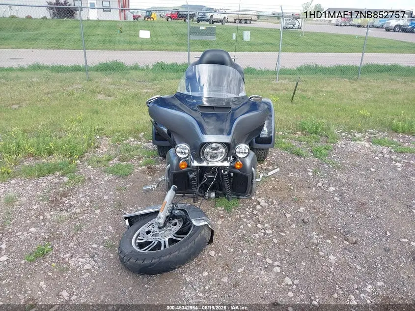 2022 Harley-Davidson Flhtcutg VIN: 1HD1MAF17NB852757 Lot: 45342964