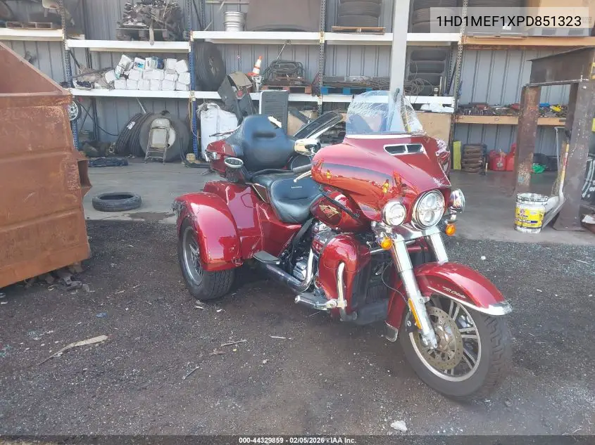 2023 Harley-Davidson Flhtcutganv VIN: 1HD1MEF1XPB851323 Lot: 44329859