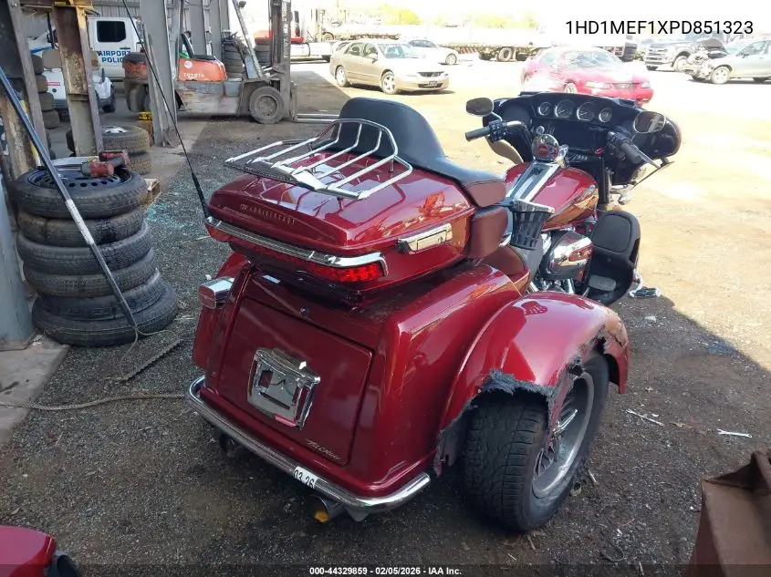 2023 Harley-Davidson Flhtcutganv VIN: 1HD1MEF1XPB851323 Lot: 44329859