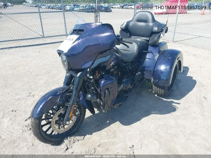 2025 Harley-Davidson Flhtcutg VIN: 1HD1MAF11SB857089 Lot: 45491626