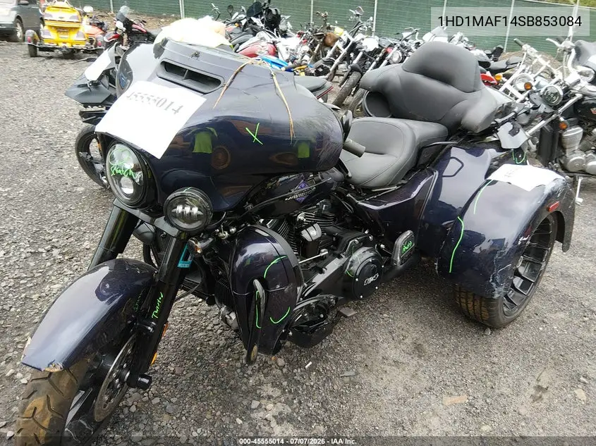 2025 Harley-Davidson Flhtcutg VIN: 1HD1MAF14SB853084 Lot: 45555014